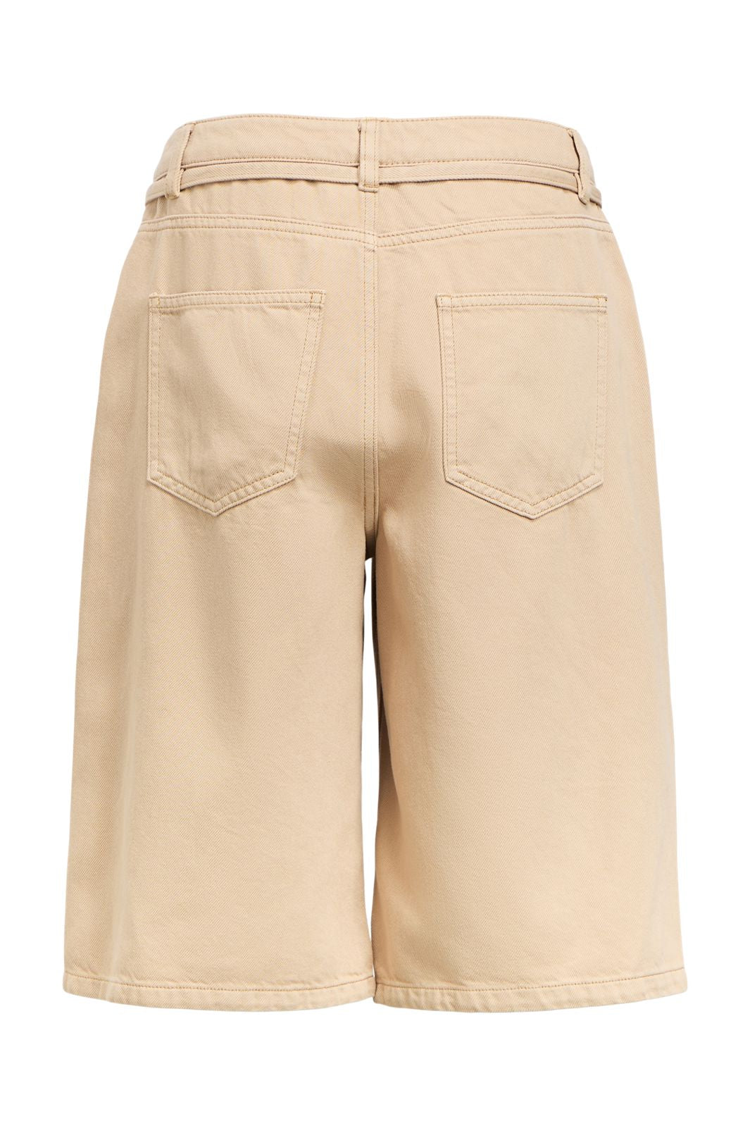 Object - Objrosie Lo Denim Long Shorts - 5043360 Humus