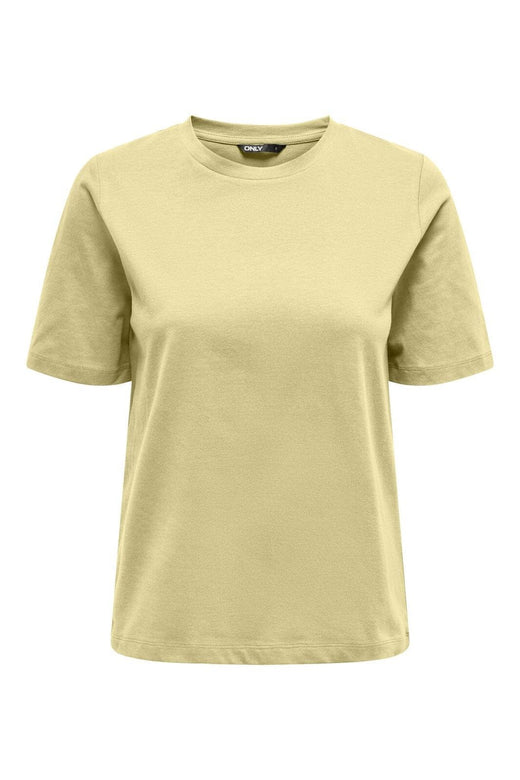 Only - Onl S/S Tee - 4963247 Pastel Yellow