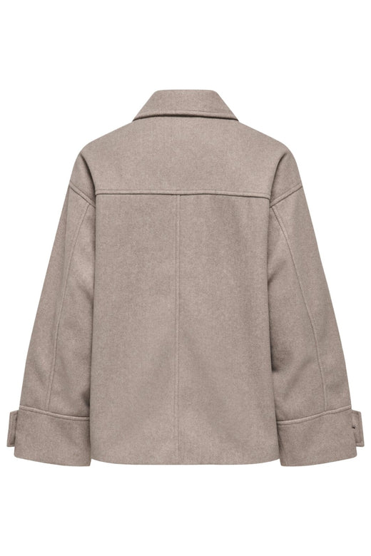 Only - Onladina Life Short Jacket Cc - 4852125 Walnut Melange