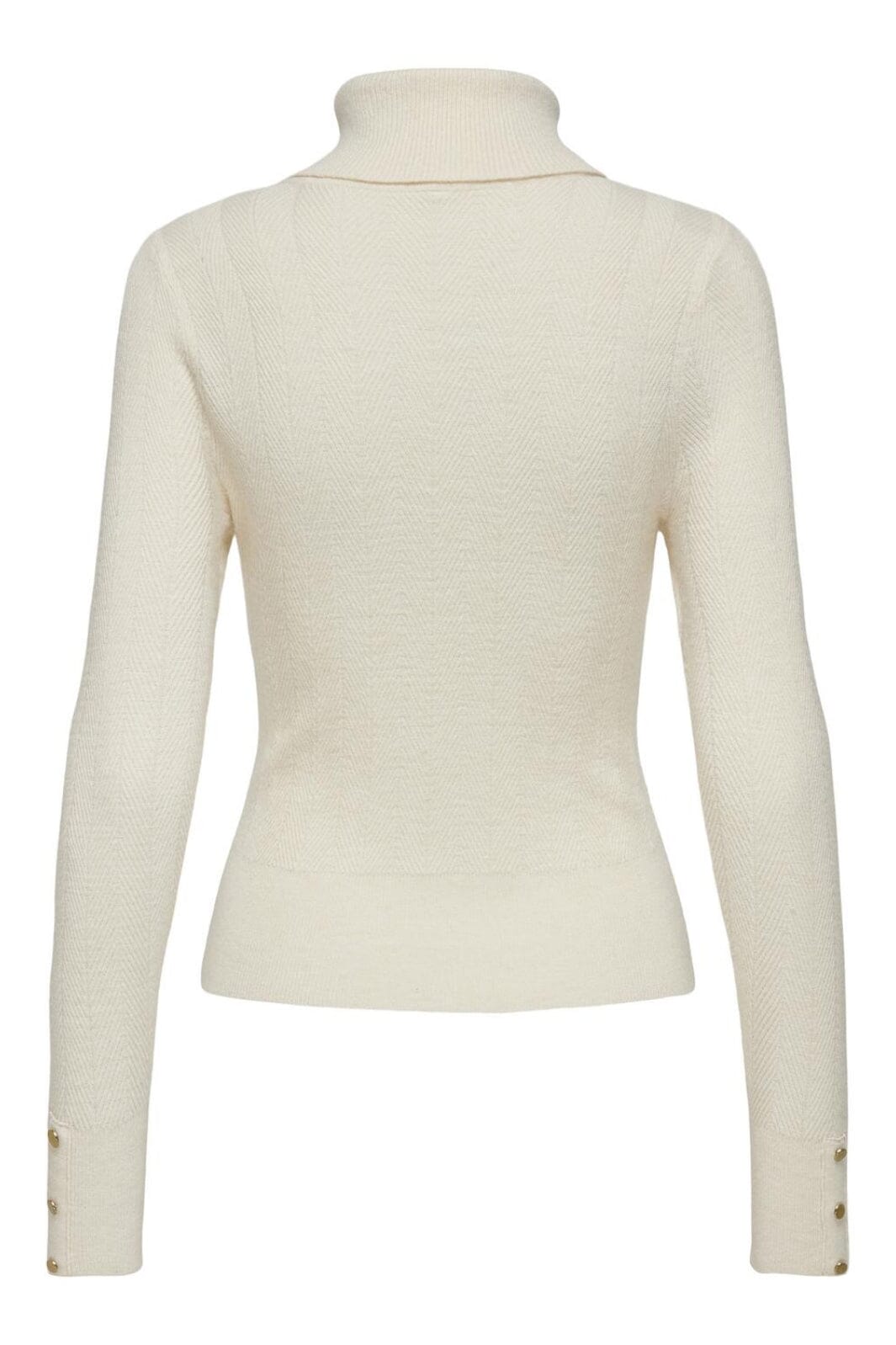 Only - Onlaida Ls Structure Rollneck Cc Knt - 4703248 Whitecap Gray Melange