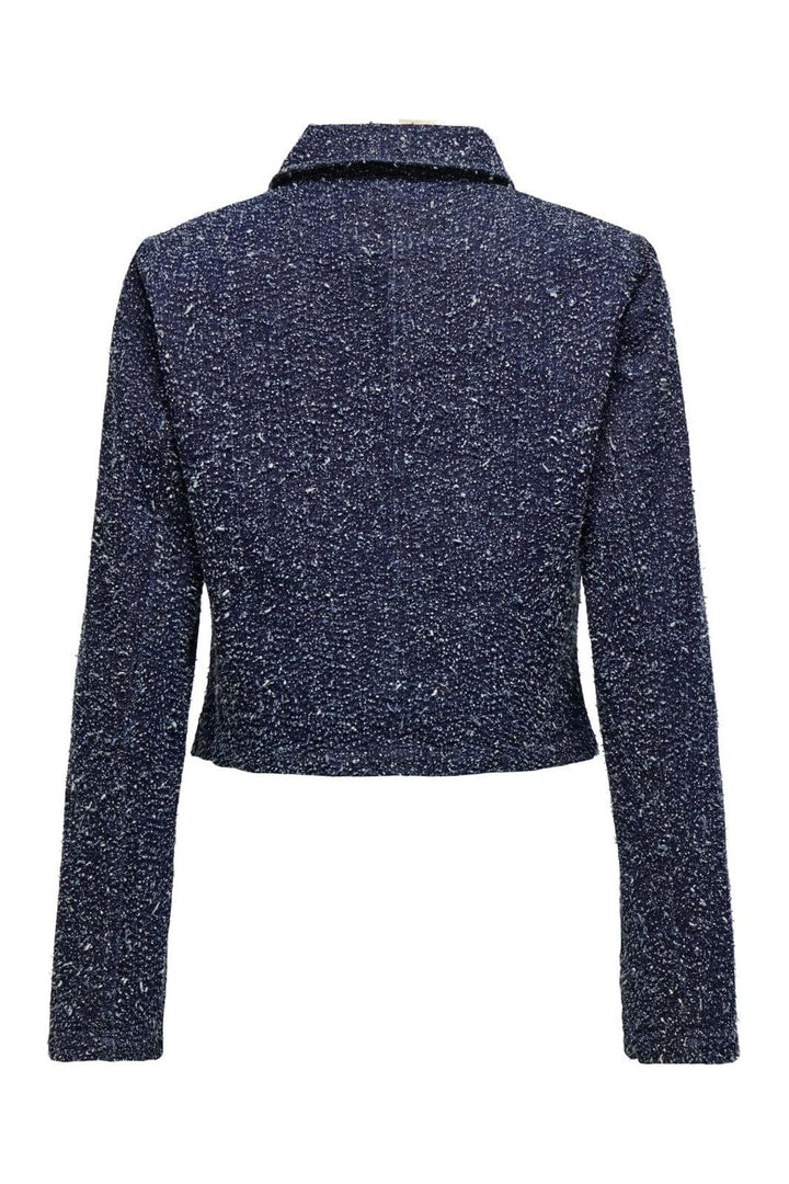 Only - Onlaman L/S Jacket Qyt - 4860919 Dark Blue Denim