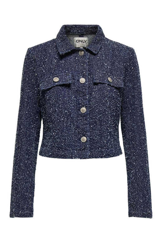 Only - Onlaman L/S Jacket Qyt - 4860919 Dark Blue Denim