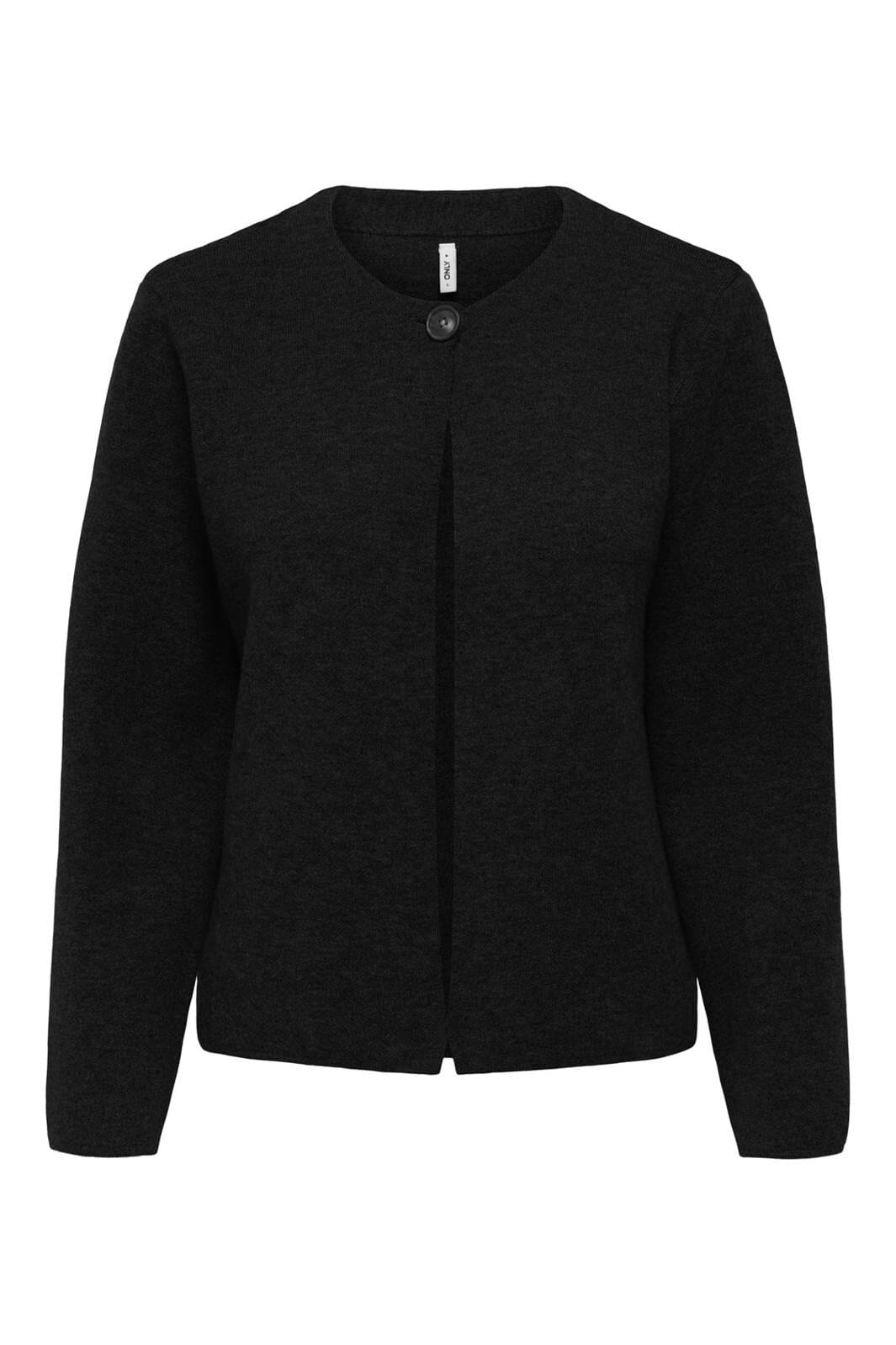 Only - Onlanneli Life Ls Button Jacket Cc Knt - 4853019 Black