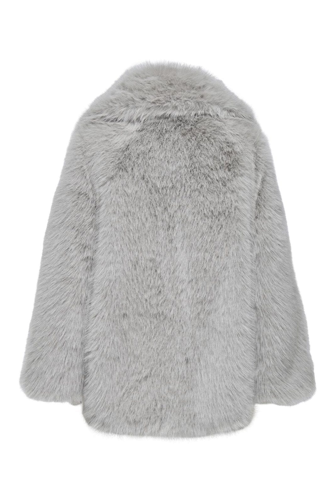 Only - Onlashia Life Faux Deco Fur Coat - 4851967 Drizzle