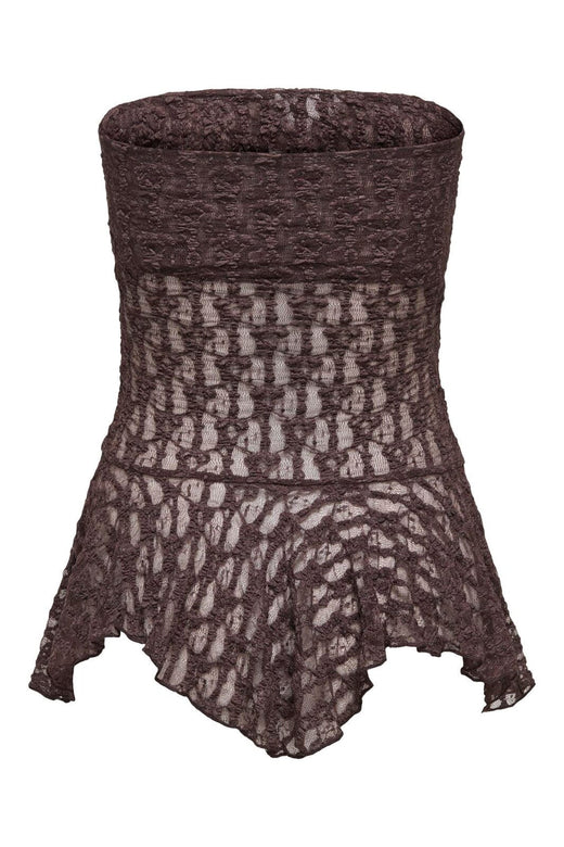 Only - Onlaya Tube Lace Top - 5030117 Chocolate Martini
