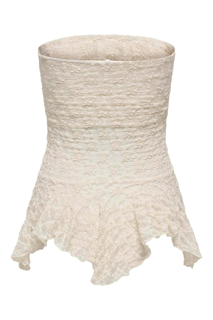 Only - Onlaya Tube Lace Top - 5030118 Birch