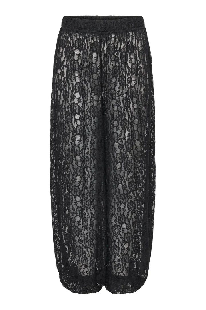 Only - Onlbea Lace Balloon Pants - 5104941 Black Bukser 