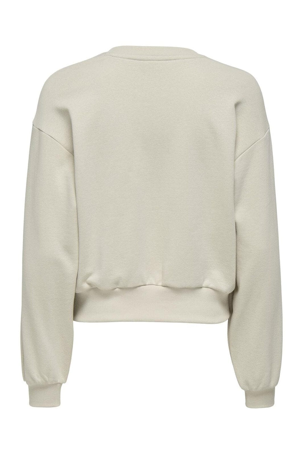 Only - Onlbonet L/S O-Neck Swt - 4890006 Pumice Stone Iconic