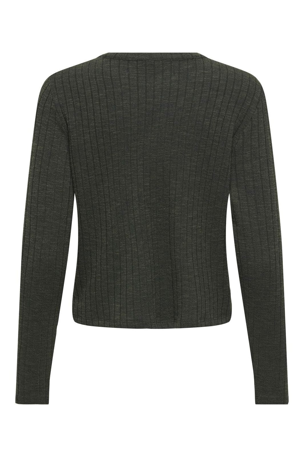 Only - Onlbora Life L/S Cardigan - 4891058 Rosin Black Silver Heart Button