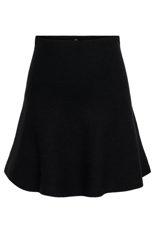 Only - Onlcalina Skirt Knt - 4919404 Black Nederdele 