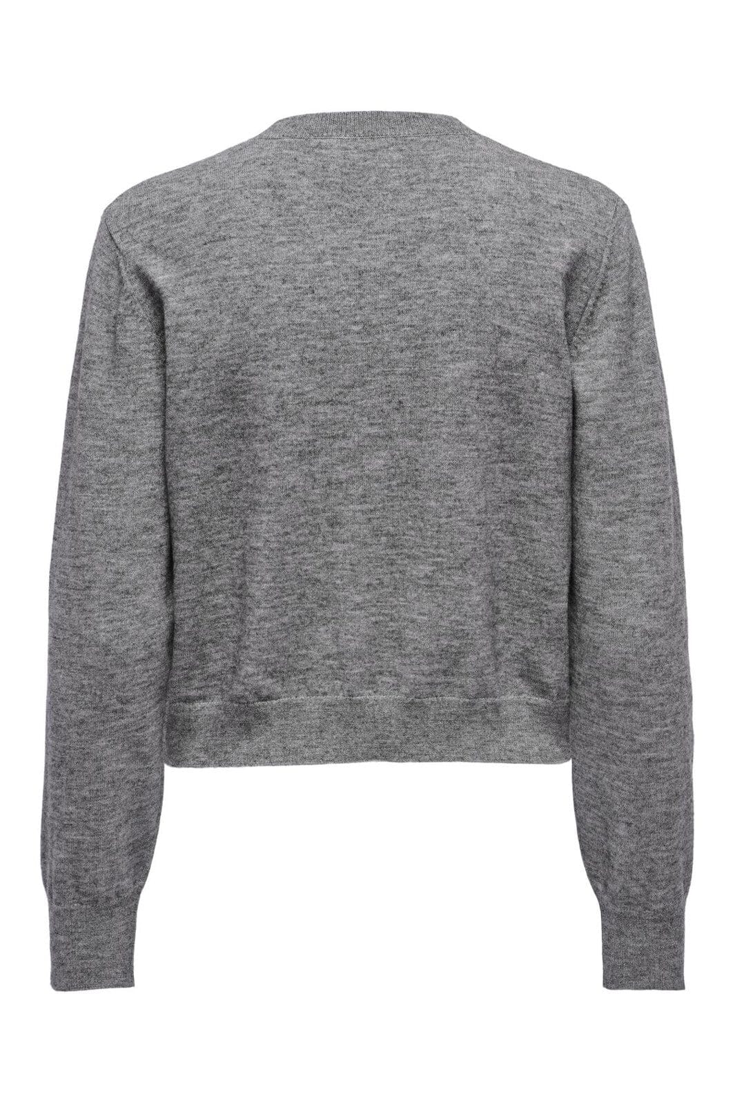 Only - Onlcamille Basic L/S Cardigan Knt - 4770073 Medium Grey Melange