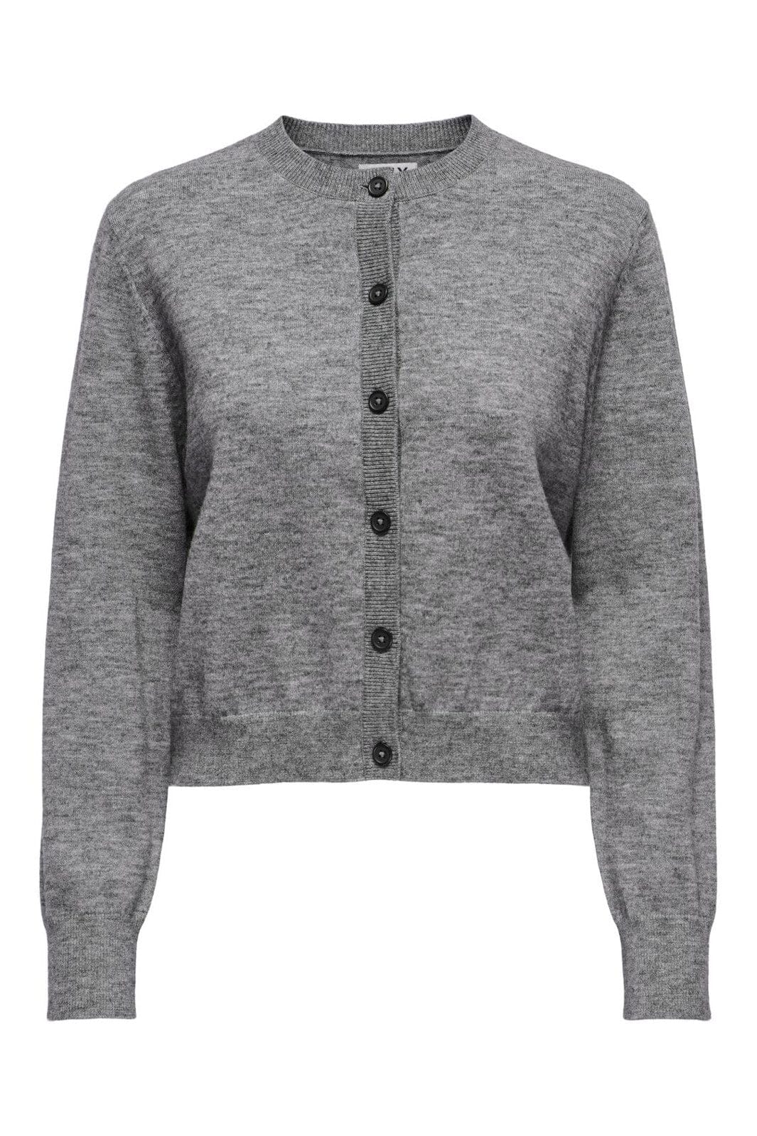 Only - Onlcamille Basic L/S Cardigan Knt - 4770073 Medium Grey Melange