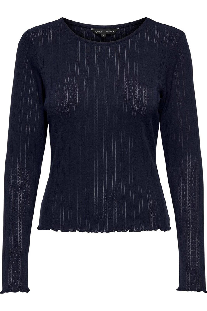 Only - Onlcarlotta L/S Top - 4513307 Night Sky