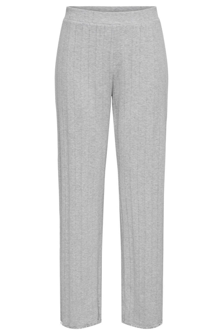 Only - Onlcarlotta Pant - 4695786 Light Grey Melange