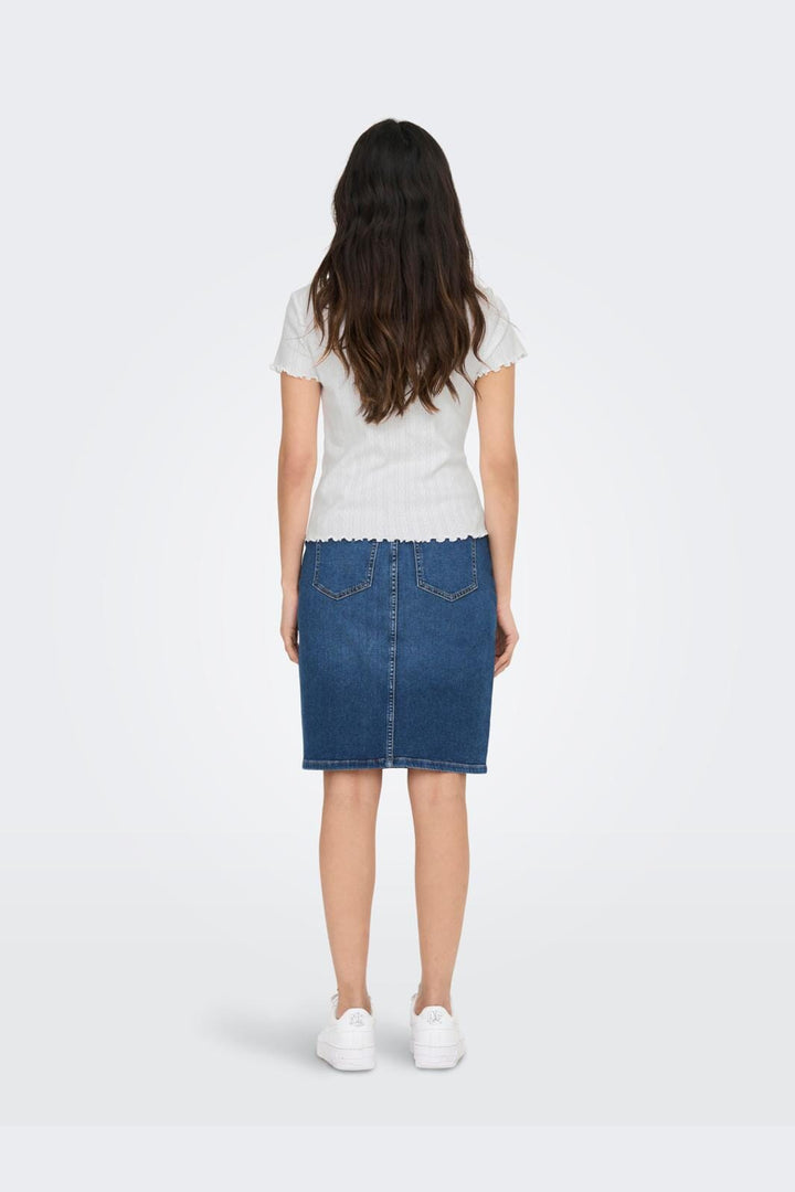 Only - Onlcarlotta SS Top - 3876952 White
