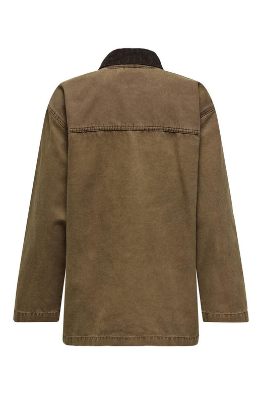 Only - Onlcava Collar Coat Cc - 4839382 Bistre Chocolate Torte