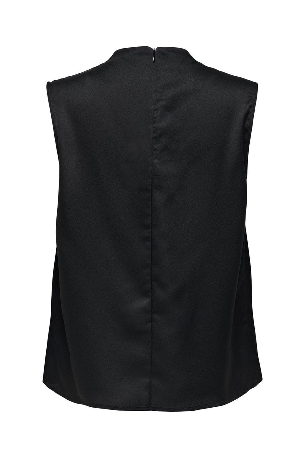 Only - Onlchigo Life Sl Pleat Top - 4891717 Black