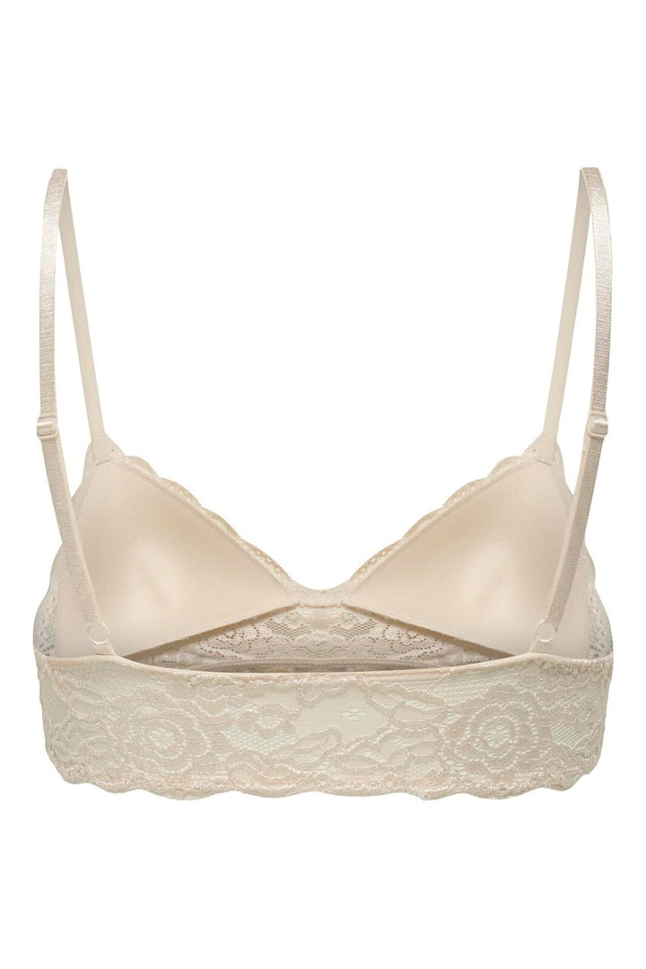 Only - Onlchloe Lace Padded Bralette Acc - 4816304 Peach Taffy