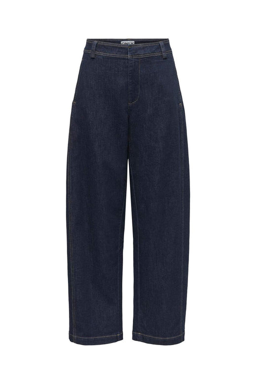 Only - Onlclair Barrel Jeans Gua - 5173045 Dark Blue Denim Rinse