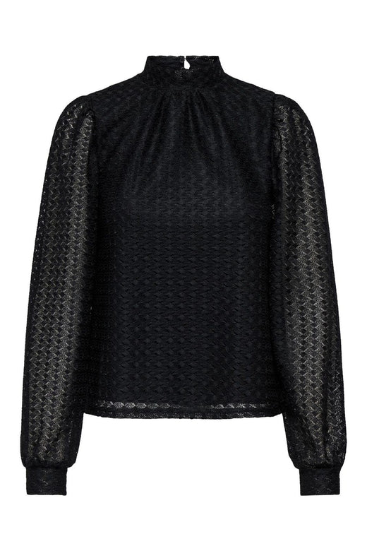 Only - Onlcolbie L/S Top Box - 4840588 Black