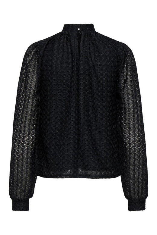 Only - Onlcolbie L/S Top Box - 4840588 Black