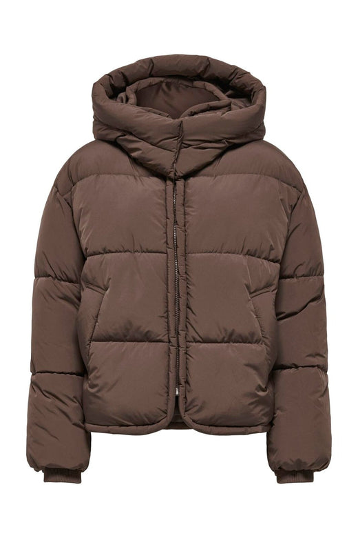 Only - Onlcornelia Puffer Jacket - 4972985 Chocolate Martini