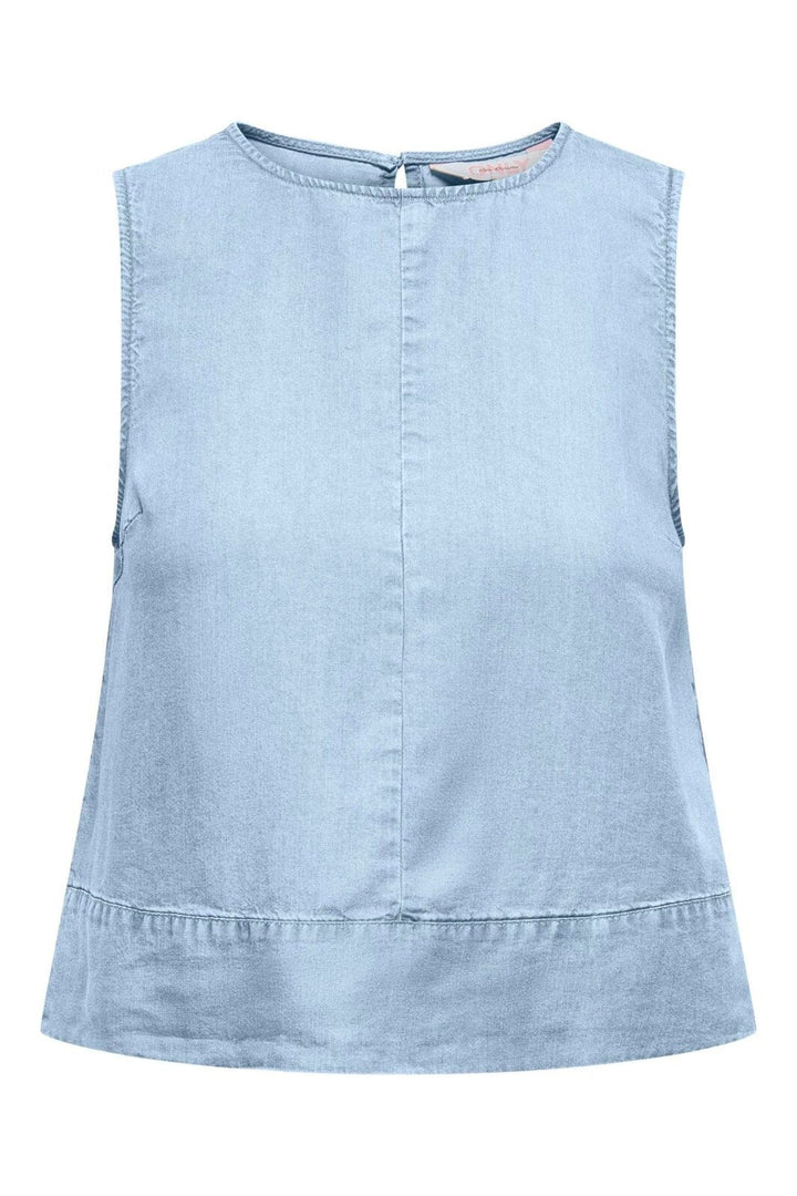 Only - Onldorsi Charis Sl Top Cc - 4977898 Light Blue Denim