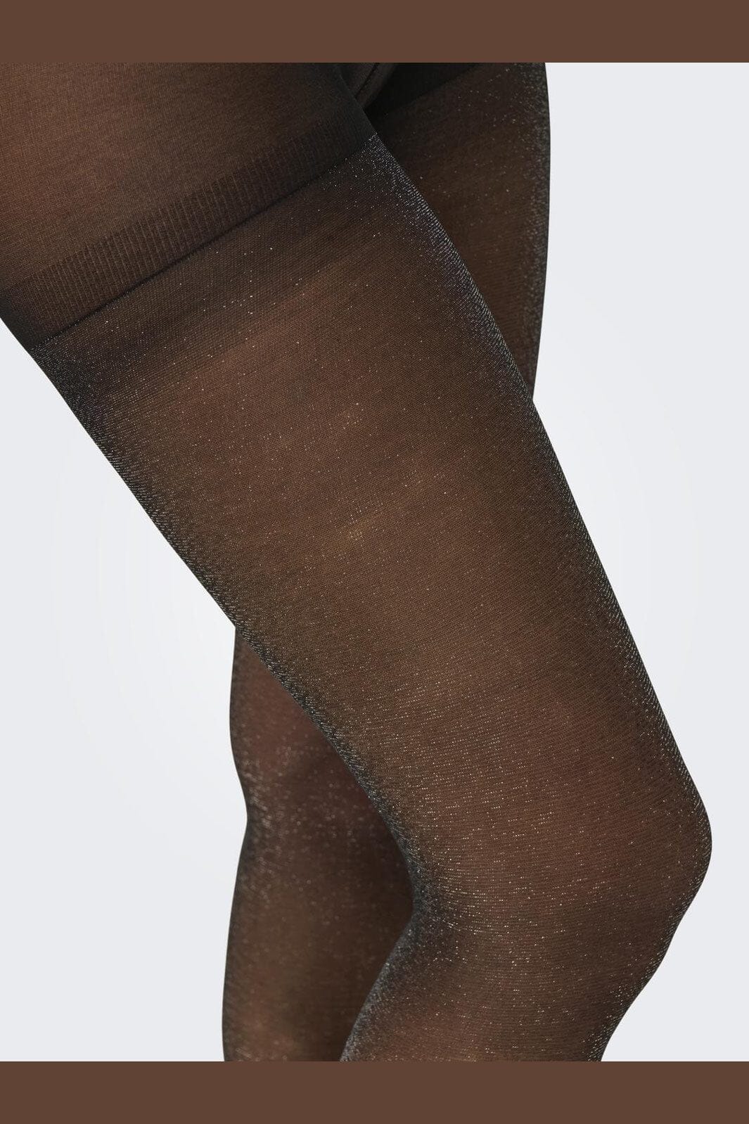 Only - Onlea 20 Den Lurex Tights - 4361177 Black W. Silver Lurex