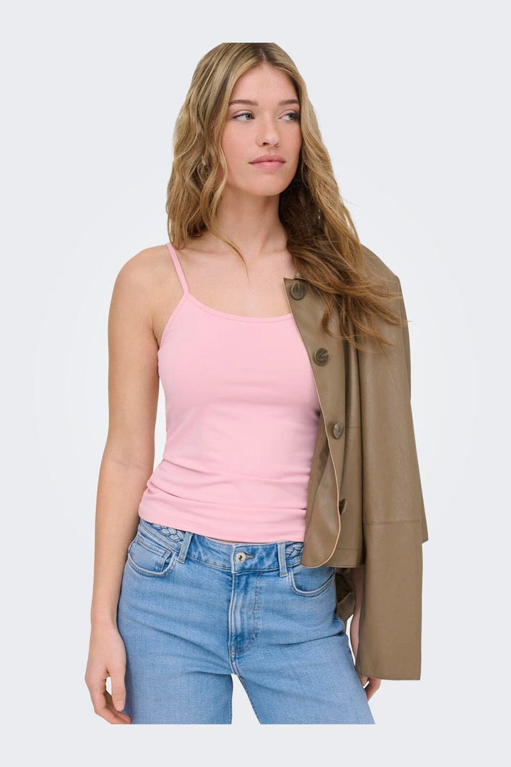 Only - Onlea S/L New Singlet - 5023458 Romance Rose