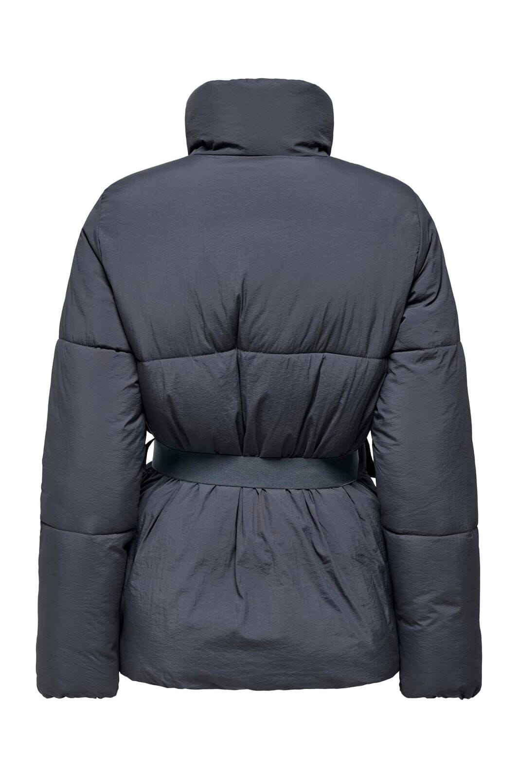 Only - Onlellie Pouch Puffer Jacket - 4851978 Blackened Pearl