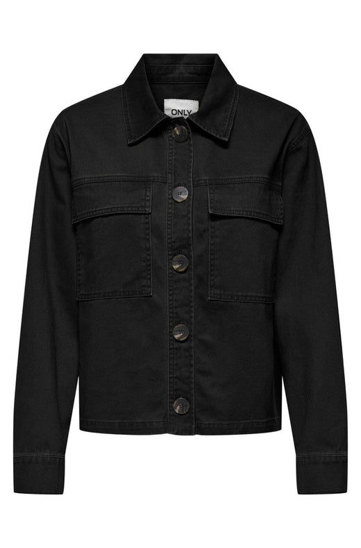 Only - Onlelsa Short Jacket - 4693533 Black Jakker 