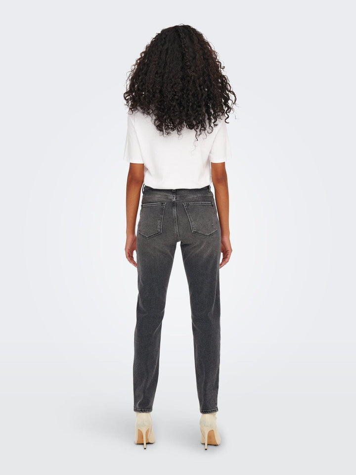 Only - Onlemily Stretch St Ak - 3901854 Dark Grey Denim