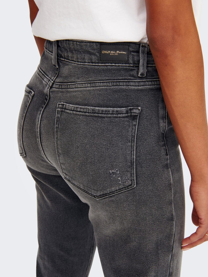 Only - Onlemily Stretch St Ak - 3901854 Dark Grey Denim