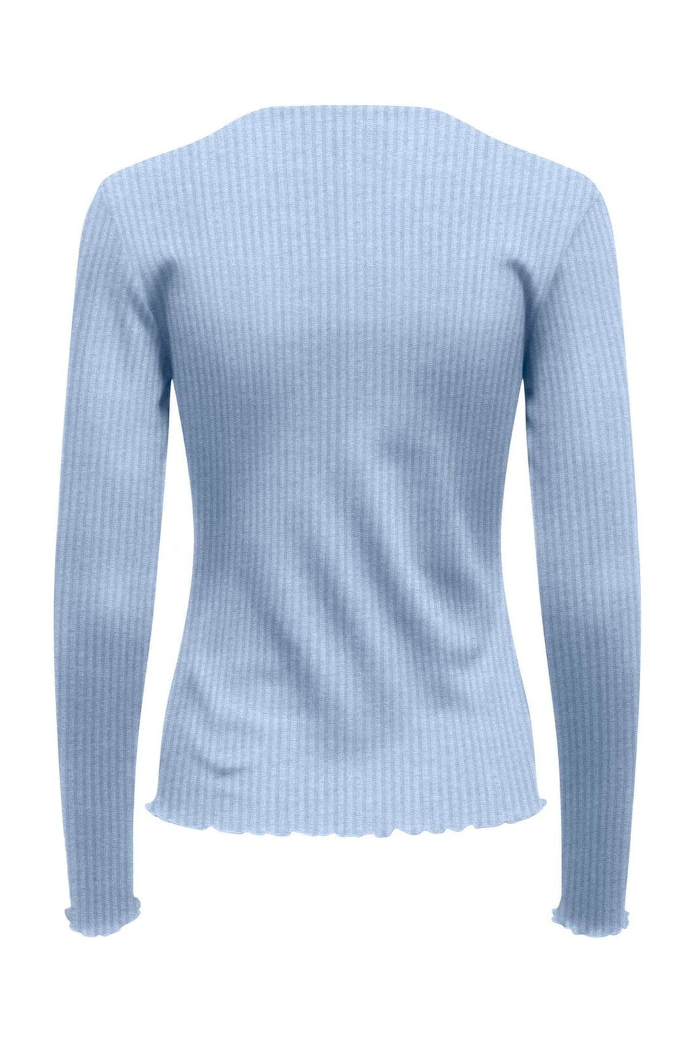 Only - Onlemma L/S Rib Basic Top - 4963372 Kentucky Blue