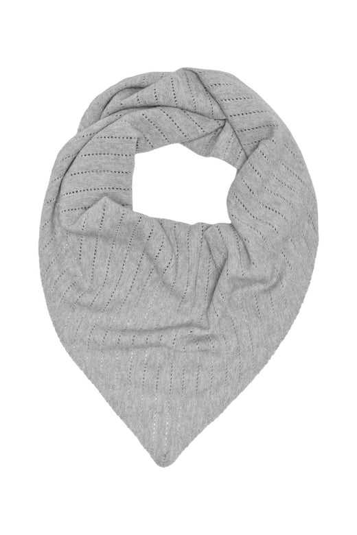 Only - Onlfeodora Triangle Scarf Acc - 4812106 Light Grey Melange Melange Tørklæder 