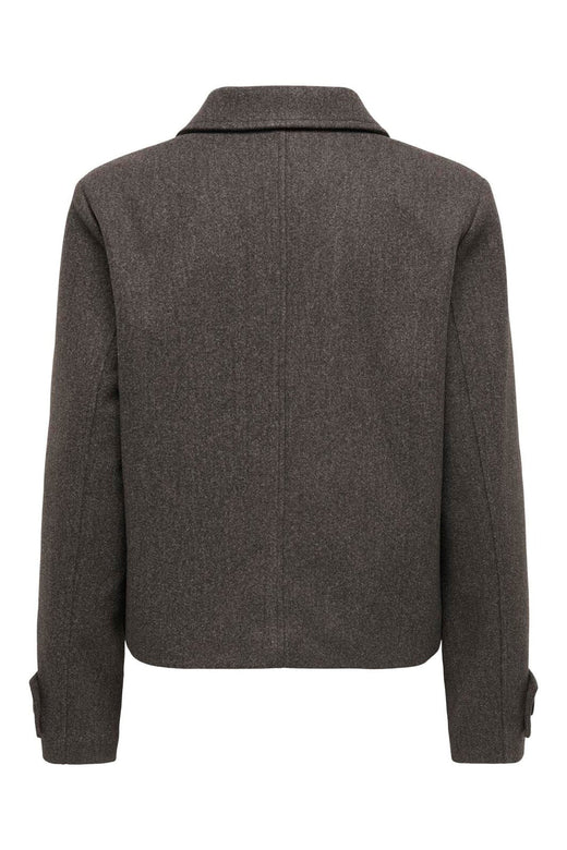 Only - Onlfreja Short Db Jacket - 5194162 Coffee Bean Melange