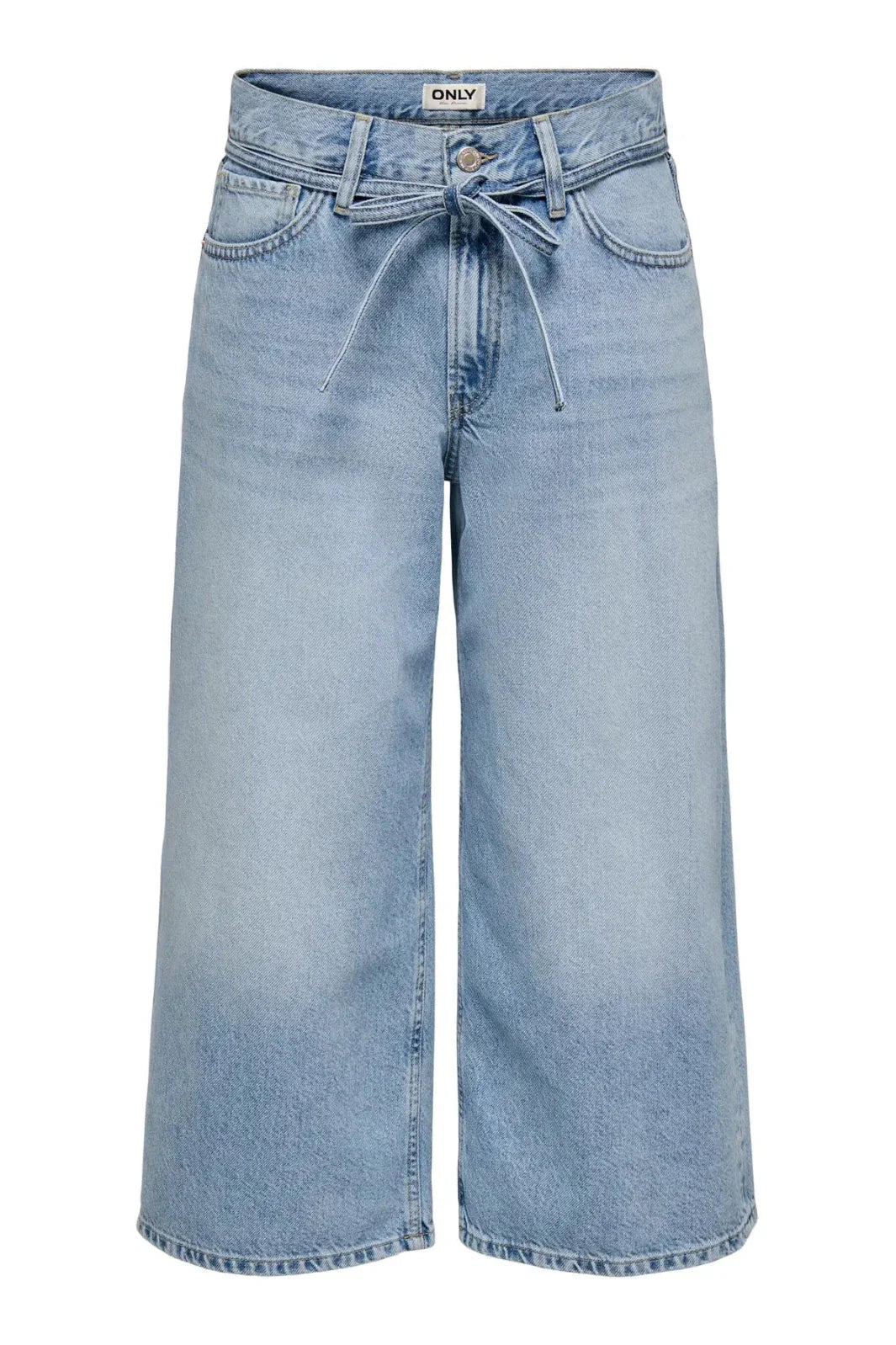 Only - Onlgianna Culotte Dot - 4978483 Medium Blue Denim Jeans 