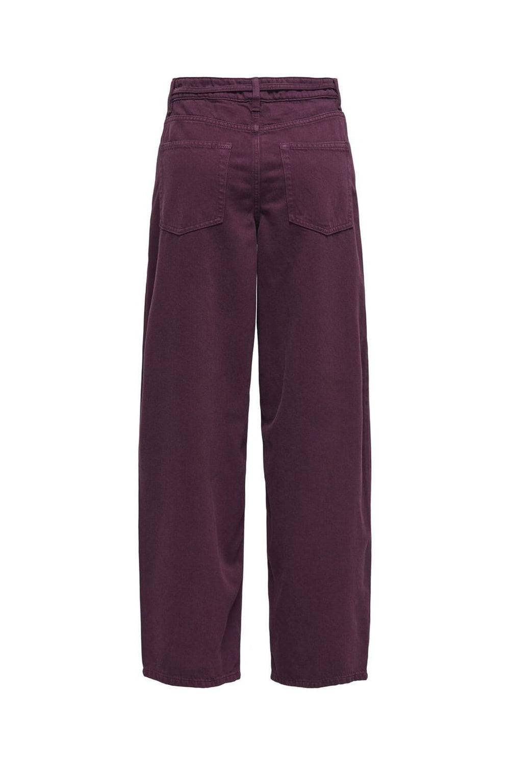 Only - Onlgianna-Milly Str Belt Pant - 4894342 Winetasting