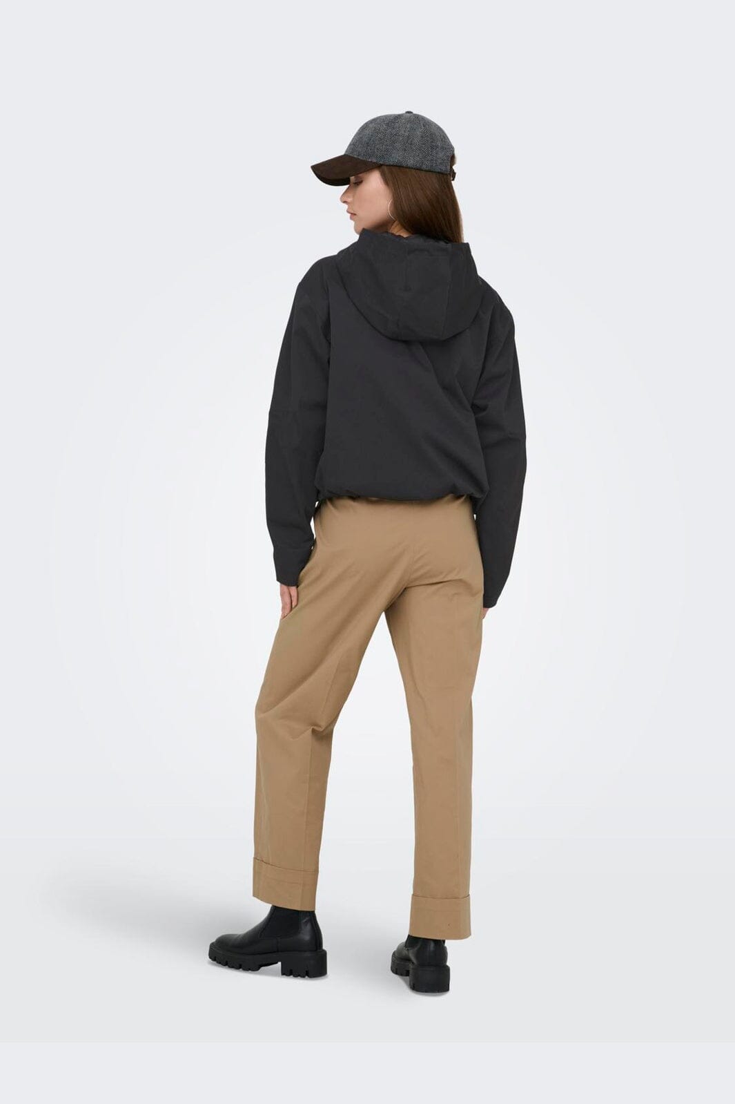 Only - Onlgisell Life Short Hood Jacket Cc - 4984257 Black