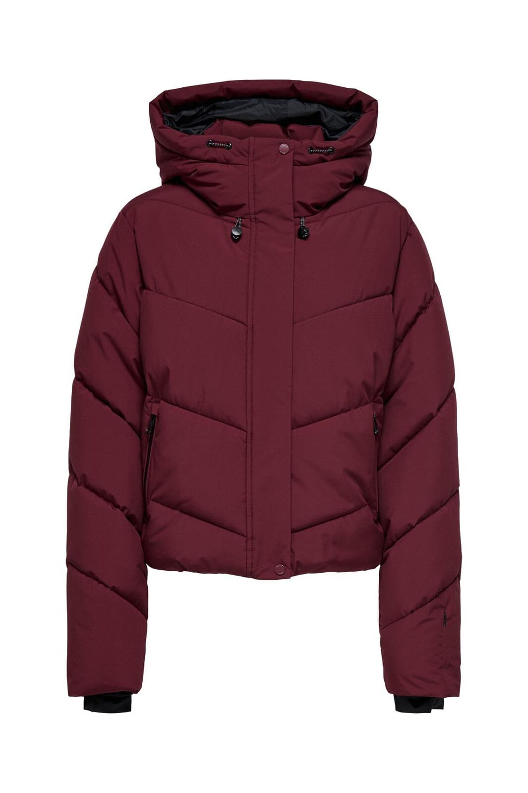 Only - Onlharper Life Short Premium Jacket - 4819158 Cabernet
