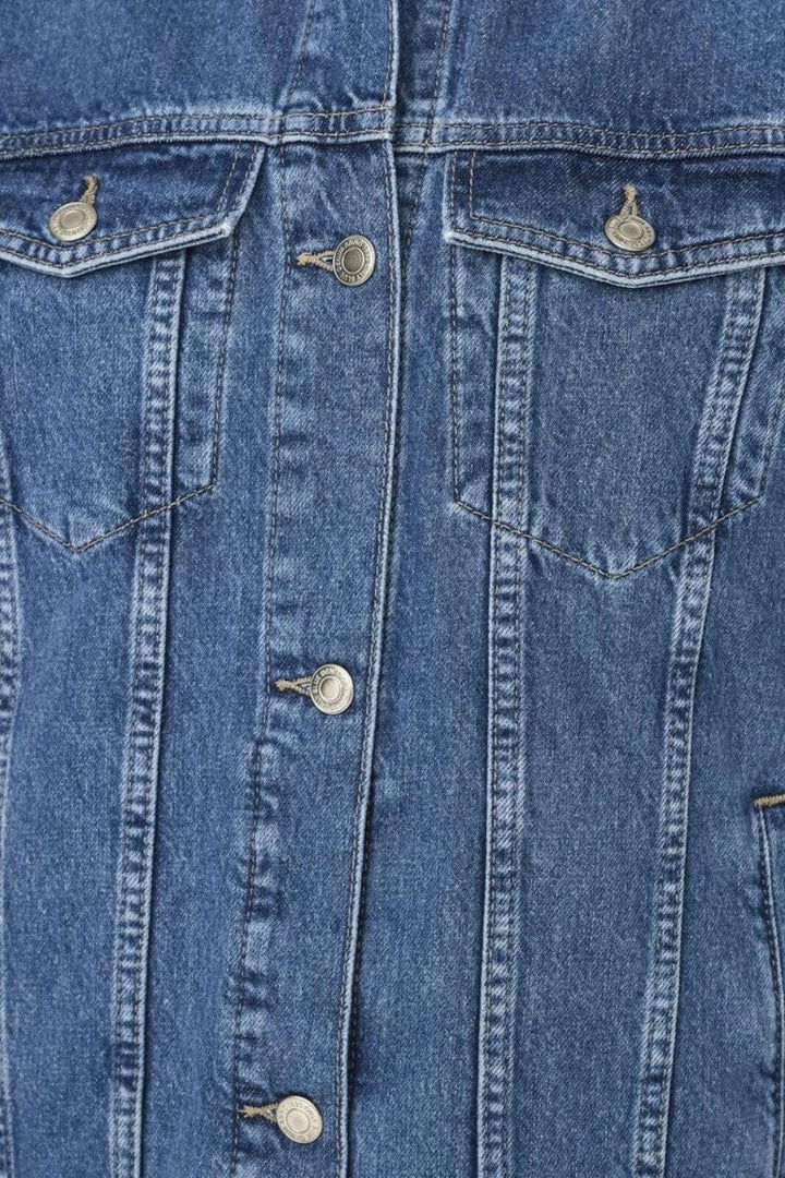 Only - Onlirene S/L Waistcoat Cro - 4536345 Medium Blue Denim