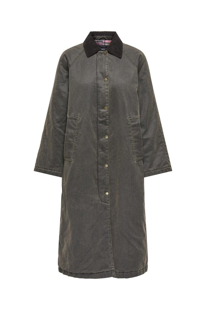 Only - Onljanet X-Long Coat Cc - 4783626 Raven Chocolate Torte
