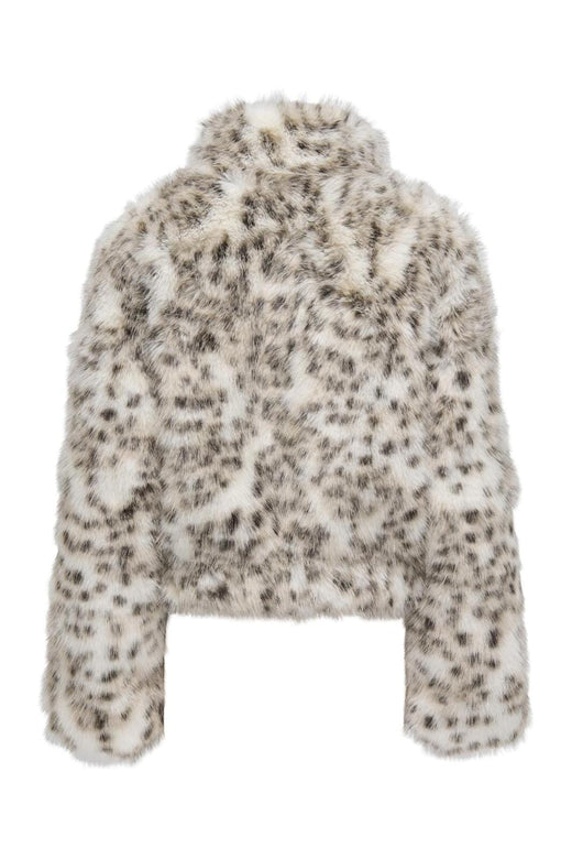 Only - Onljanis Life Faux Fur Leo Jacket Cc - 4775647 Birch