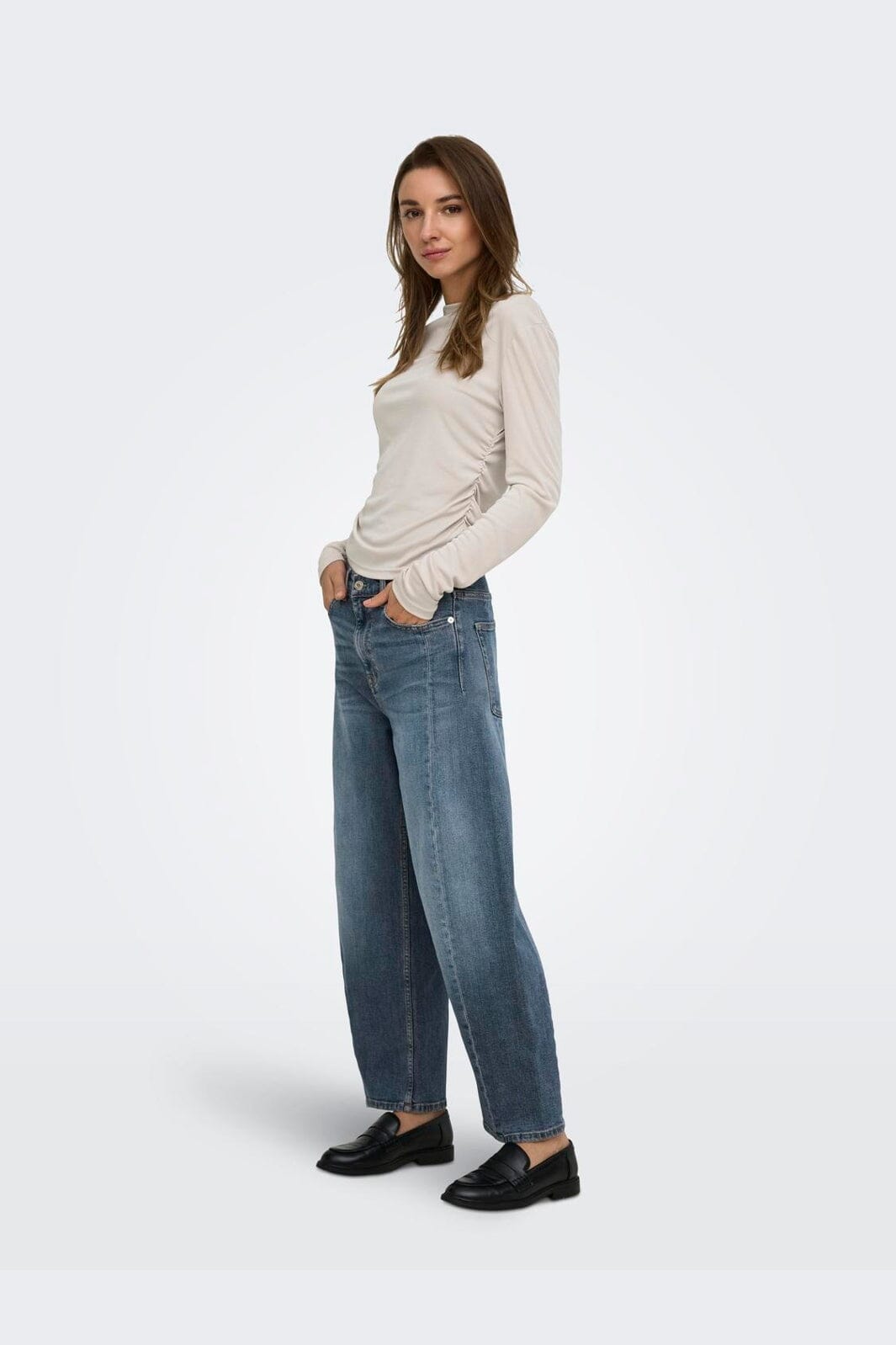 Only - Onljessica Barrel Ankle Azg732 - 5102890 Special Blue Grey Denim