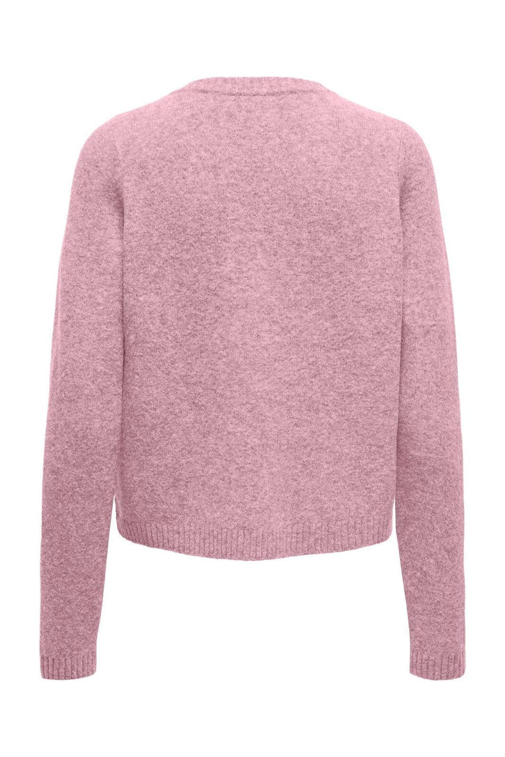 Only - Onljessie Ls One String Cardi Knt - 4928148 Romance Rose Melange