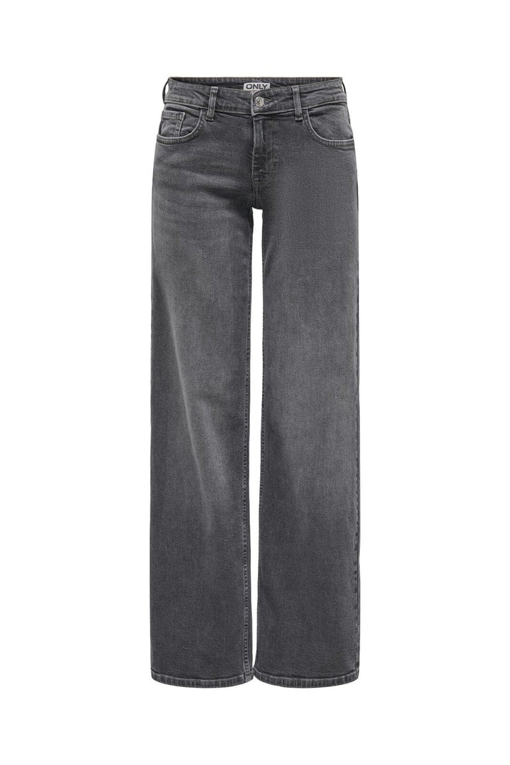 Only - Onljudy Lw Wide Leg Tai Epp - 4660851 Grey Denim