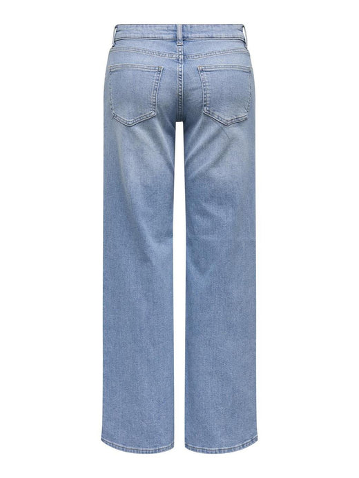 Only - Onljudy-O Lw Wide Leg Tai433 - 4864655 Light Blue Denim Rg