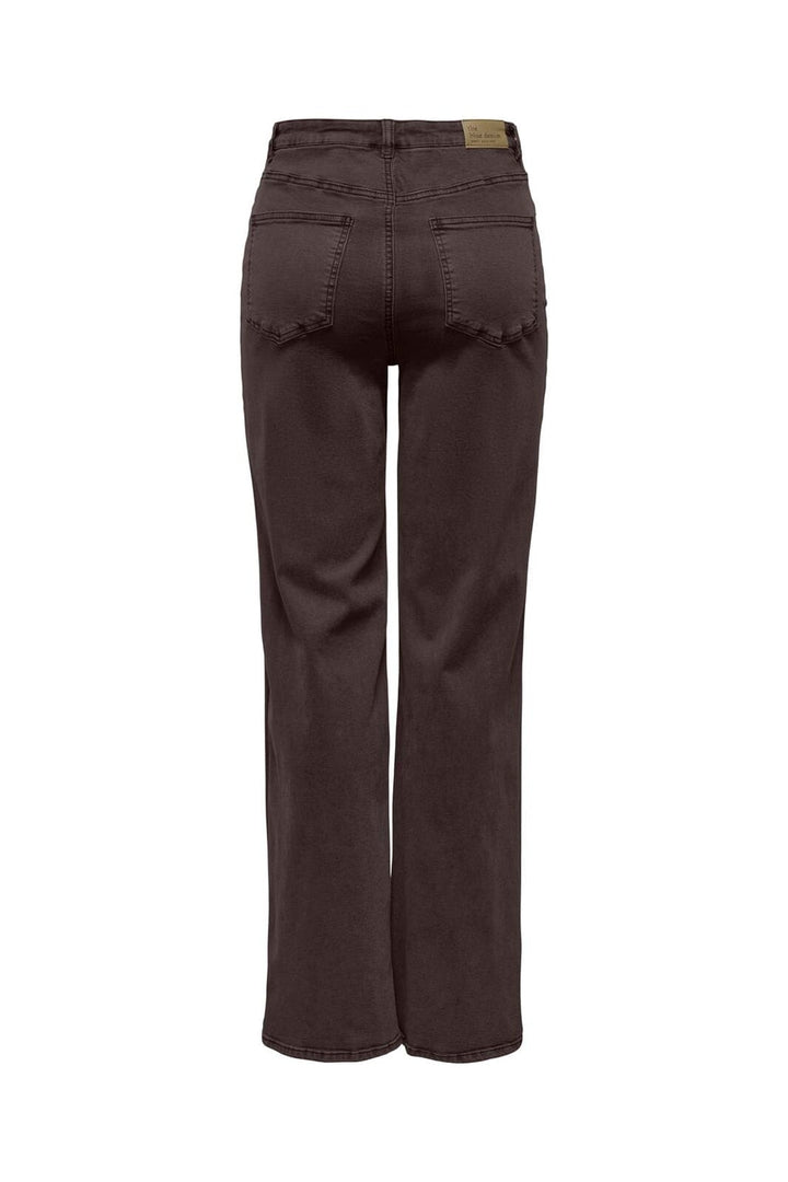 Only - Onljuicy-Missouri Wide Pant - 4960952 Chocolate Torte