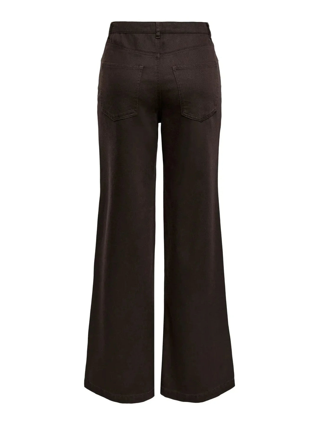 Only - Onljuicy-Soft Wide Pant - 5003385 Black Coffee Bukser 