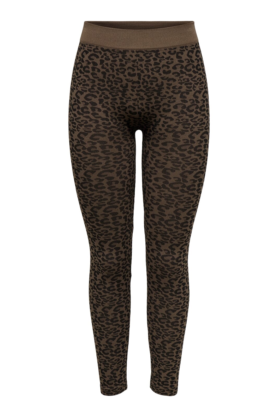 Only - Onljungle Seamless Animal Leggings Acc - 4756659 Pinecone Leopard Pattern